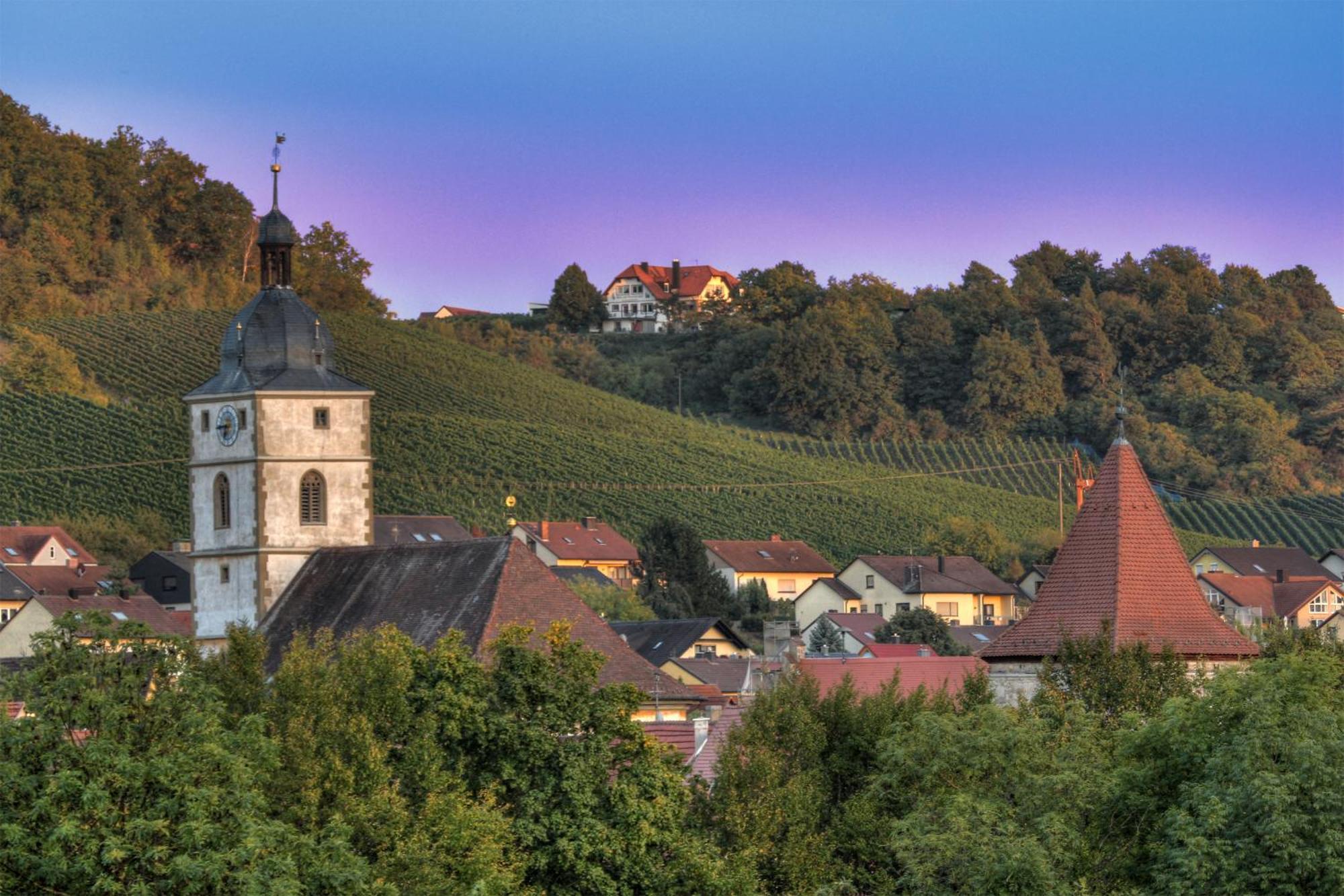 Kirschberghof Gaestehaus Und Weinverkauf Sommerhausen Exteriör bild